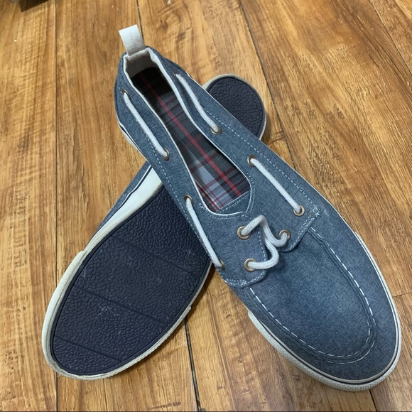 GAP Chambray Boat Shoes Size 9# Men’s - Picture 2 of 7